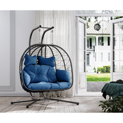 💕 Outdoor Hanging Loveseat – Space-Saving & Stylish