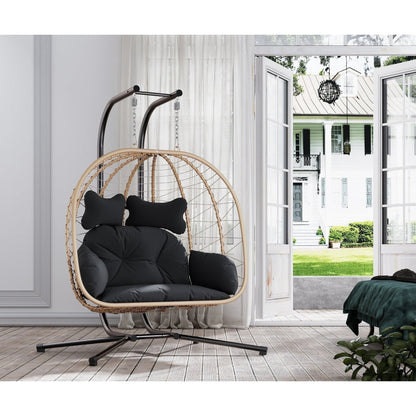 💕 Outdoor Hanging Loveseat – Space-Saving & Stylish