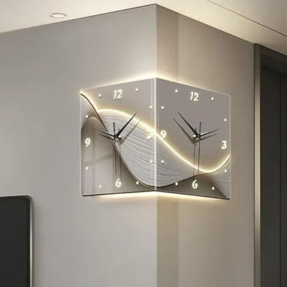 Portable Wall Corner Clock, Last Day Only! 🛒🔥