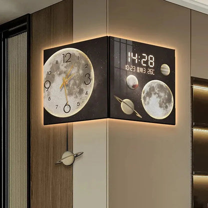Portable Wall Corner Clock, Last Day Only! 🛒🔥